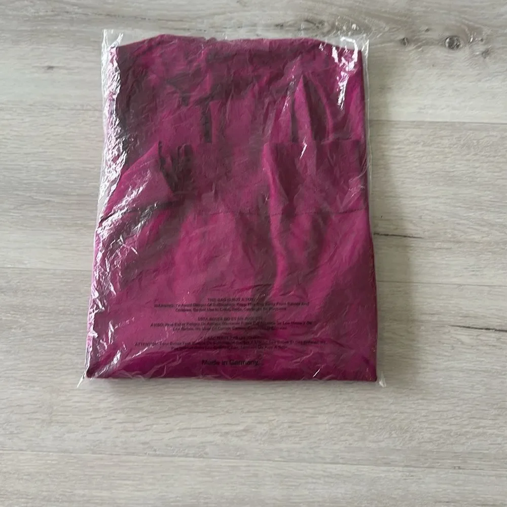 Express Silky Soft Fitted Crew Neck Sweater Berry XL NWT IN PACKAGE